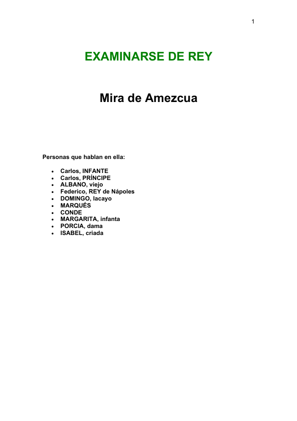 Portada de EXAMINARSE DE REY